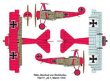 14407 FOKKER Dr.1 Double Set 1/144 by VALOM
