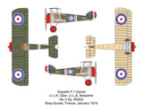 14417 SOPWITH CAMEL F.1 Double Set 1/144 by VALOM