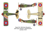 14419 FOKKER D.VII vs SPAD XIII (Duels In The Sky) 1/144 by VALOM