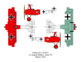 14421 SOPWITH F.1 CAMEL vs FOKKER Dr.1 1/144 by VALOM