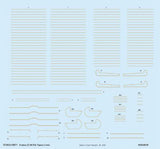 D72023 Fokker D.VII Rib Tapes linen 1/72 by EDUARD
