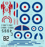 SH 32060 BRISTOL M.1C “Checkers & Stripes” 1/32 by SPECIAL HOBBY