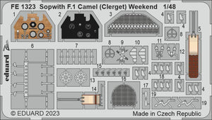 FE1323 Sopwith F.1 Camel (Clerget) Weekend 1/48 by EDUARD