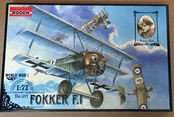 017 FOKKER F.1 1/72 by RODEN